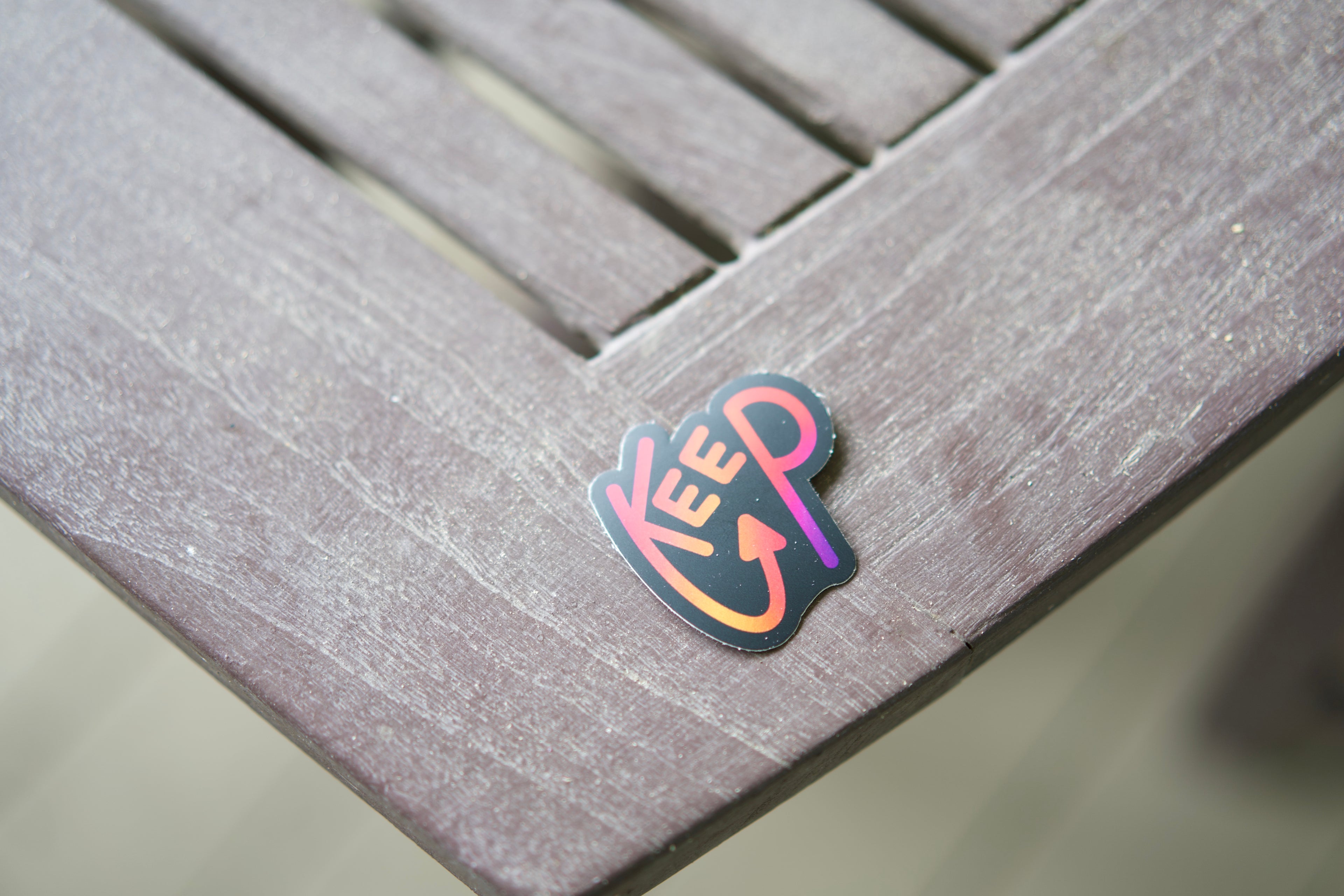 Matte Finish Sticker